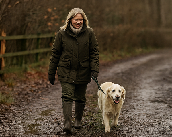 Country Clothing Essentials for Winter Dog Walks