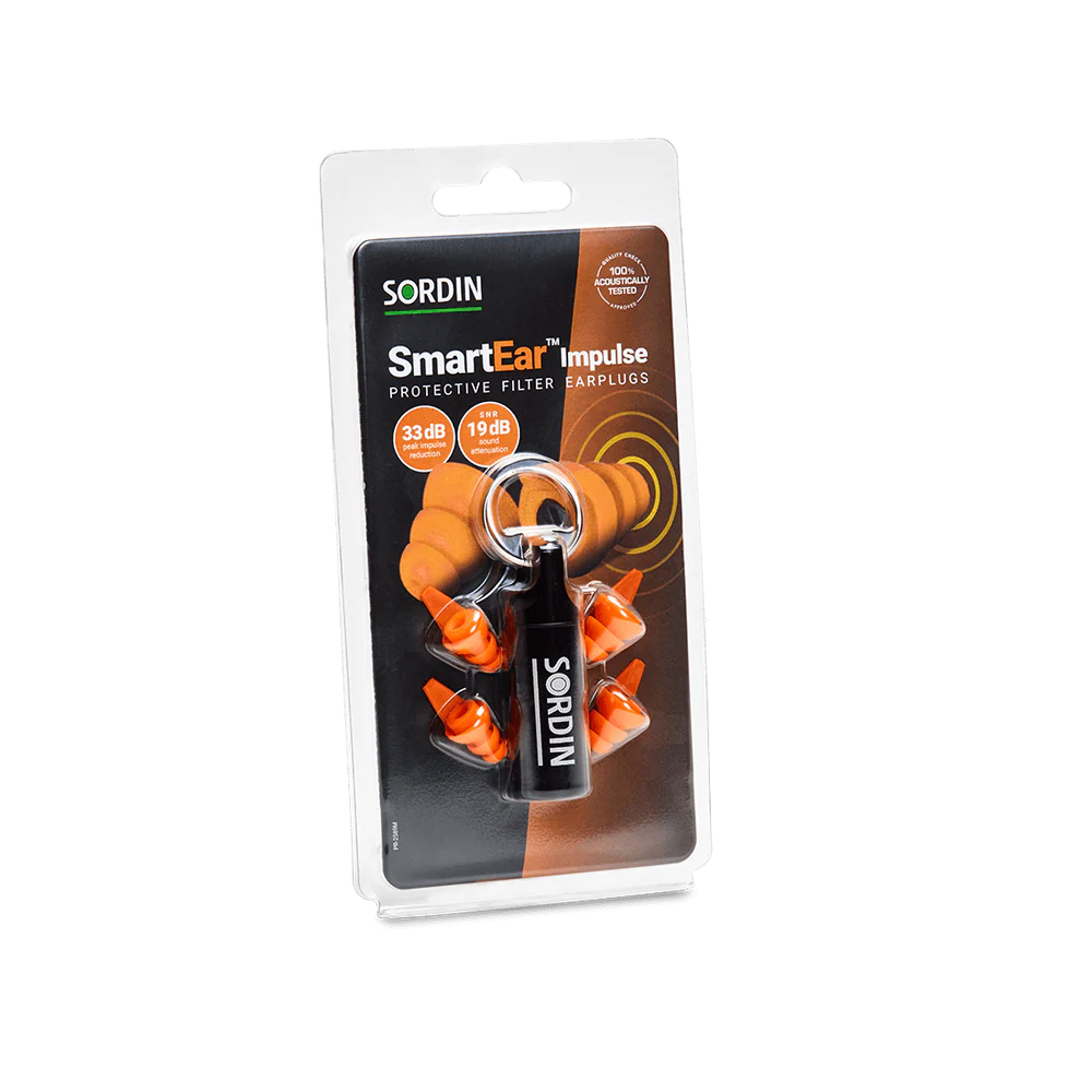 Sordin SmartEar Impluse Ear Plugs - Orange