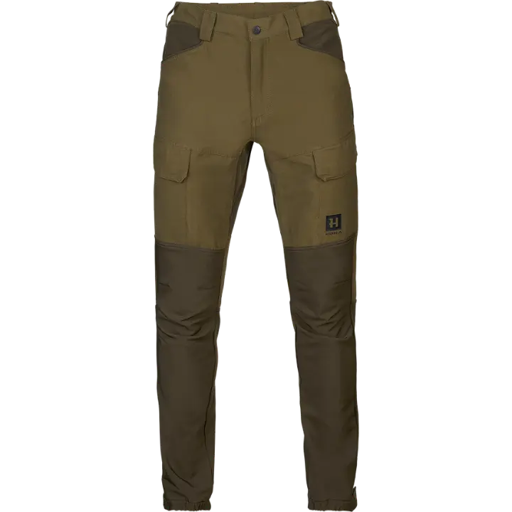 Harkila Scandinavian Trousers - Dark Olive/Willow Green