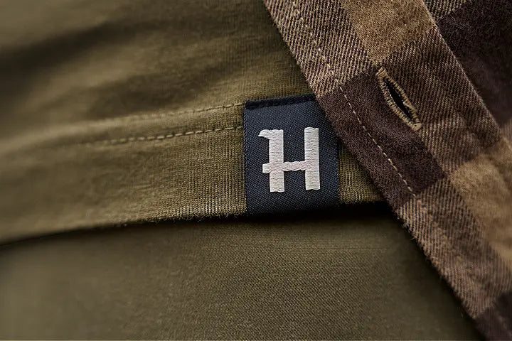 Harkila H-Logo S/S T-Shirt - Dark Olive