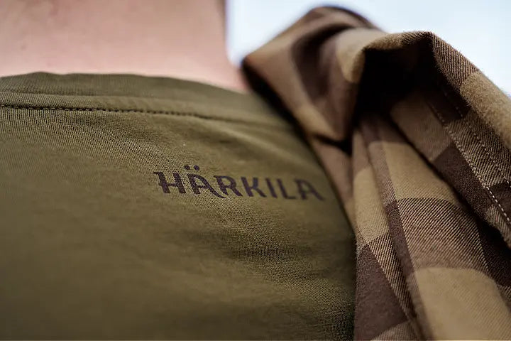 Harkila H-Logo S/S T-Shirt - Dark Olive