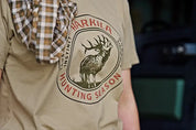Harkila Stag Badge Ladies S/S T-Shirt - Sand