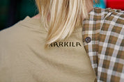 Harkila Stag Badge Ladies S/S T-Shirt - Sand
