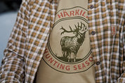 Harkila Stag Badge Ladies S/S T-Shirt - Sand