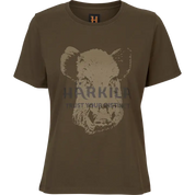 Harkila Wildboar Ladies S/S T-Shirt - Willow Green