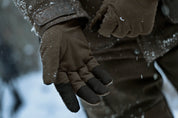 Harkila Garor HWS Gloves w/Foldback Finger - Hunting Green