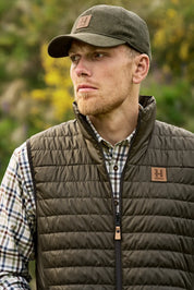 Harkila Kalix HSP Waistcoat - Willow Green/Shadow Brown