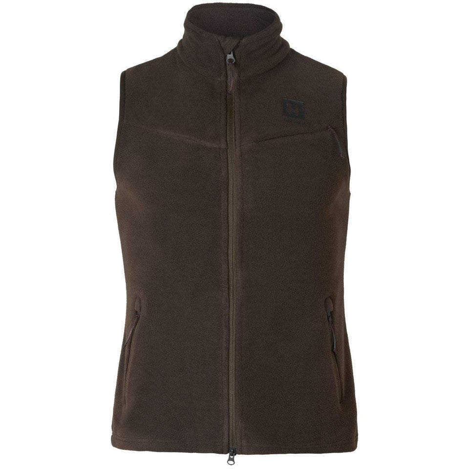 Harkila Ladies Aspire Fleece Waistcoat - Shadow Brown