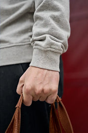 Harkila Instinct Melange Sweatshirt - Grey Melange (Size UK Medium)