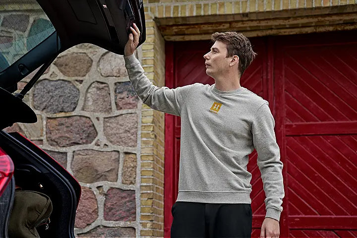 Harkila Instinct Melange Sweatshirt - Grey Melange (Size UK Medium)