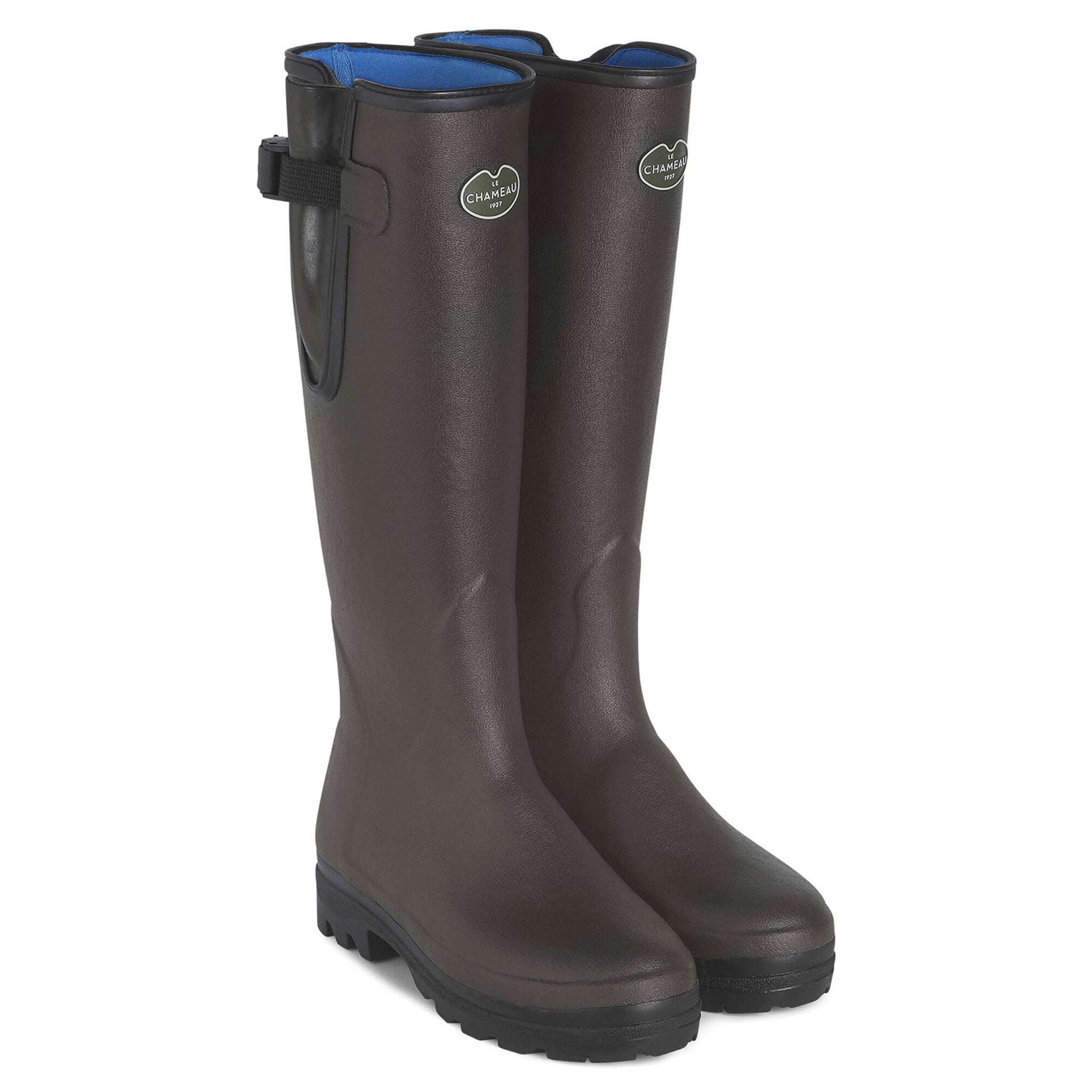 Le Chameau Women's Vierzonord Wellingtons - Marron Foncé Brown