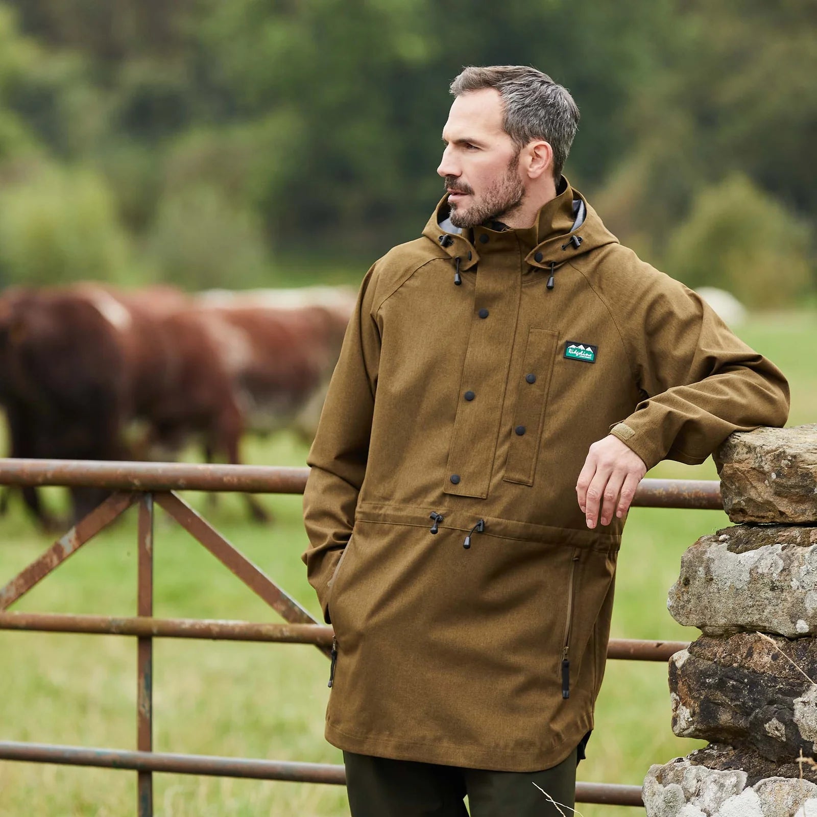 Ridgeline Monsoon Light Smock - Teak (NEW MODEL)