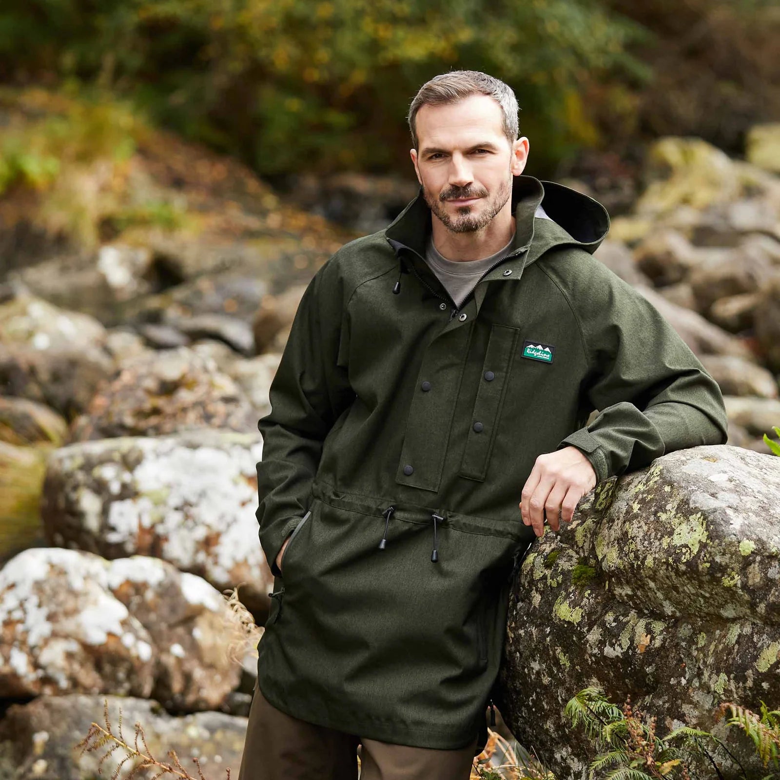 Ridgeline Monsoon Light Smock - Deep Forest (NEW MODEL)