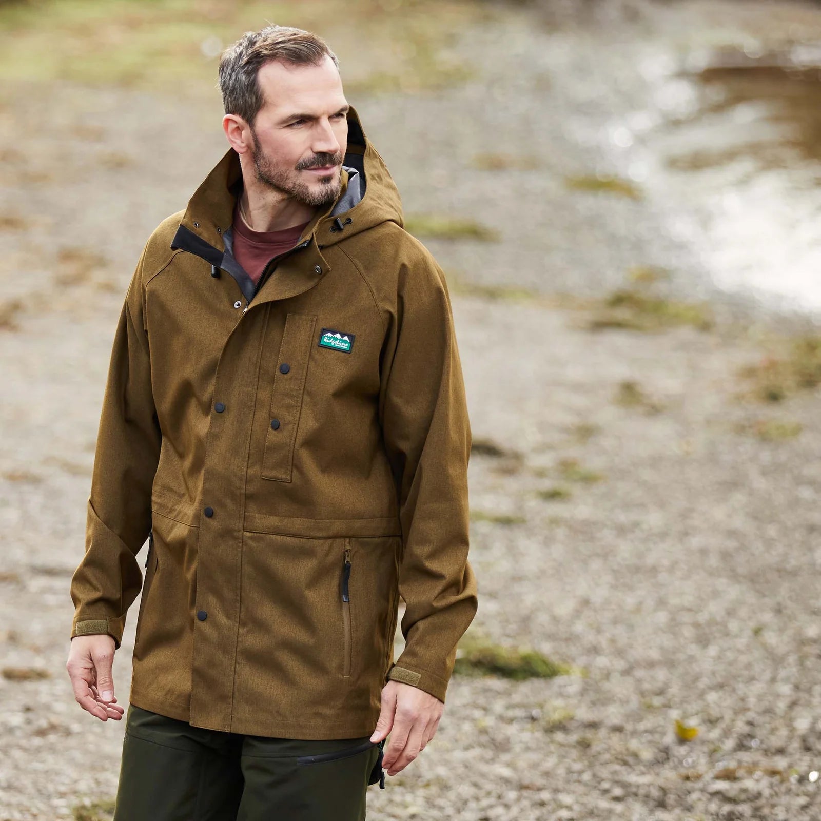 Ridgeline Monsoon Light Jacket - Teak (NEW MODEL)