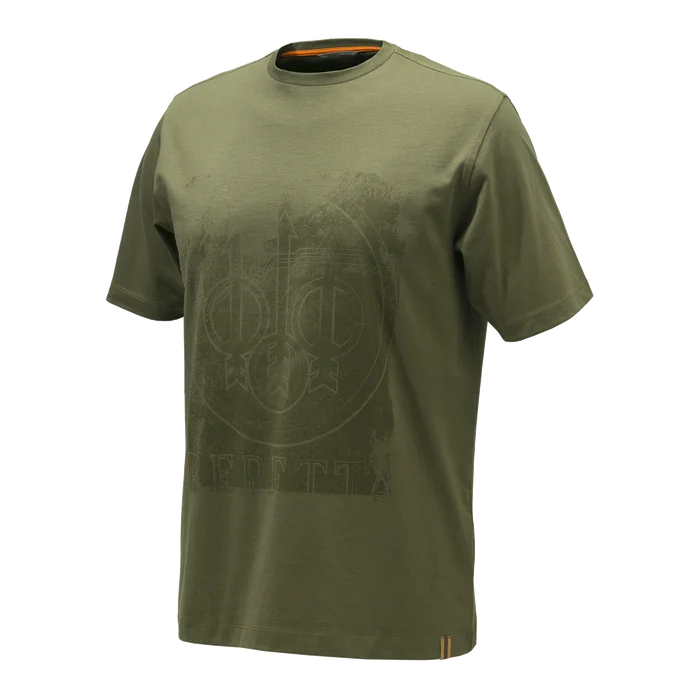 Beretta Logo T-Shirt - Dark Olive