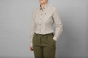 Seeland Kerry Ladies Shirt - Cabernet/Blue Check