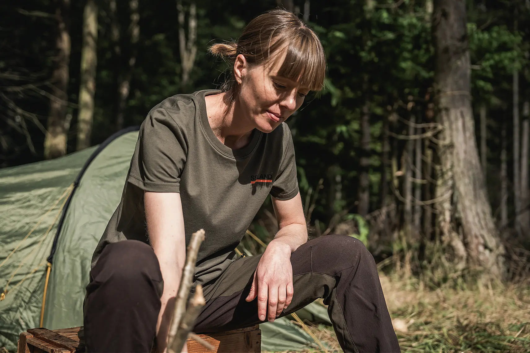 Seeland Leala T-Shirt - Grape Leaf