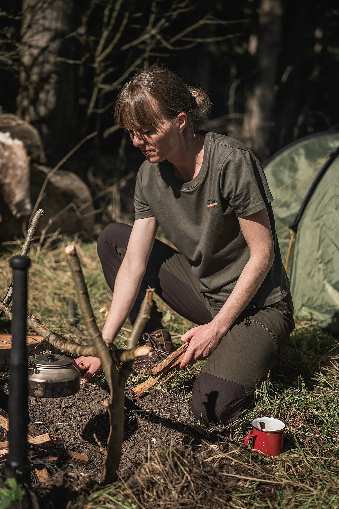 Seeland Leala T-Shirt - Grape Leaf
