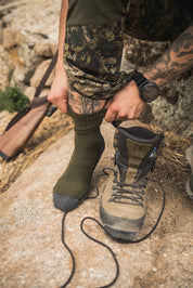 Seeland Field Socks 3Pack - Pine Green/Dark Grey