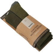 Seeland Field Merino Sock - 2Pack - Pine Green/Military Olive