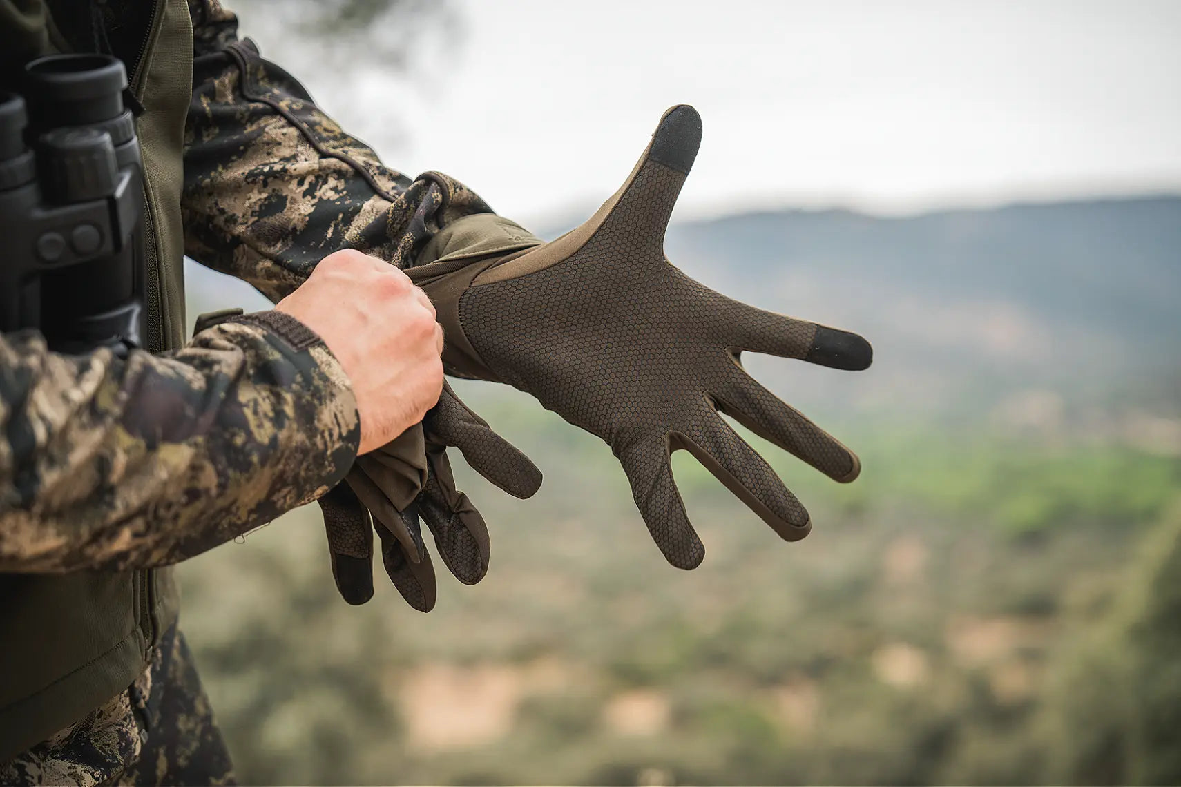 Seeland Grip Gloves - Pine Green