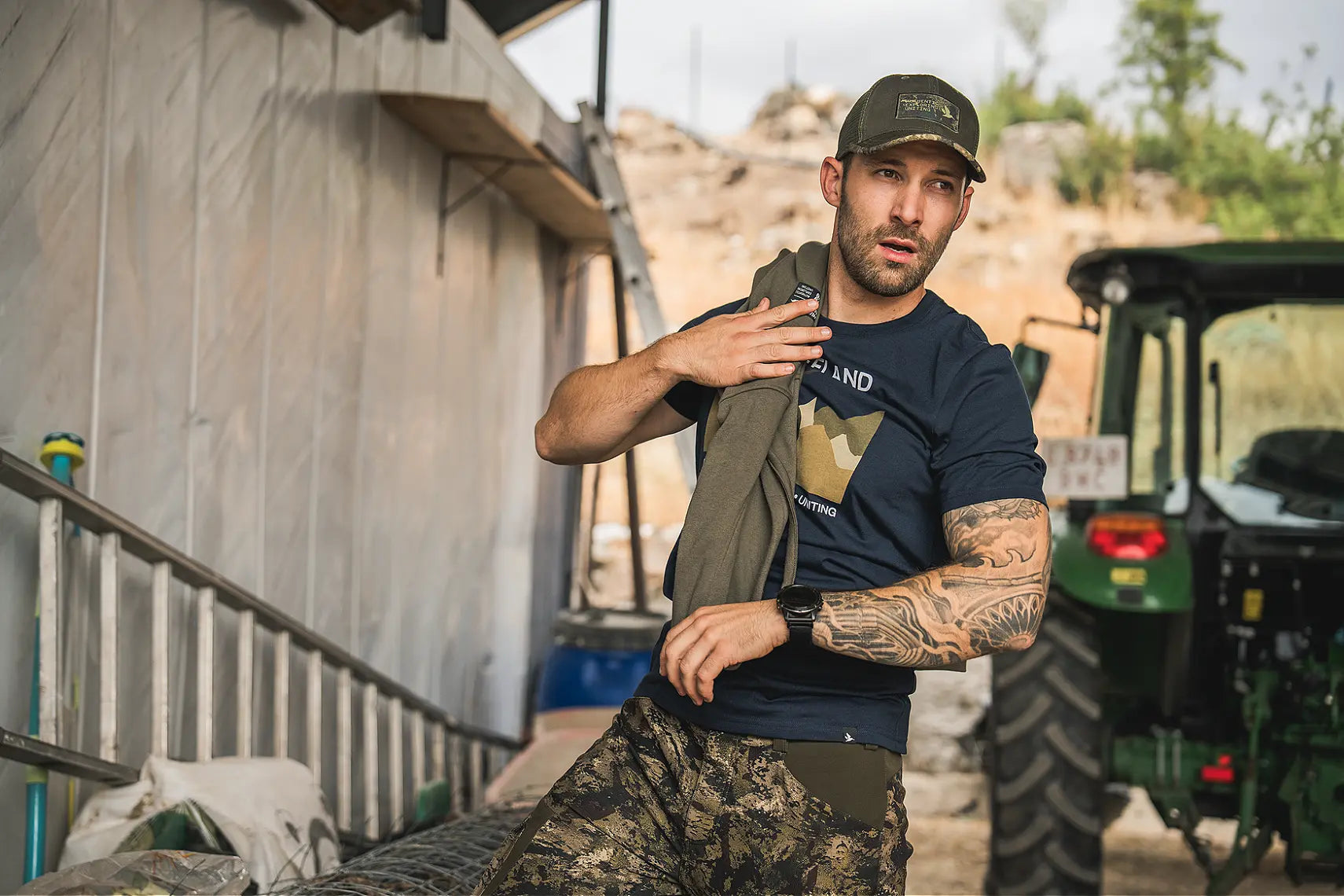 Seeland Fragment T-Shirt - Dark Navy