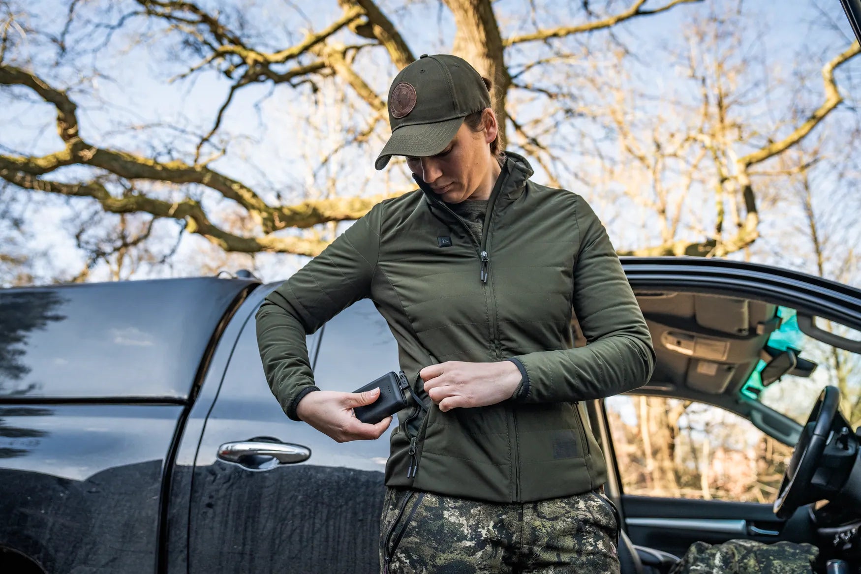 Seeland Celsius Aia Heat Jacket - Pine Green