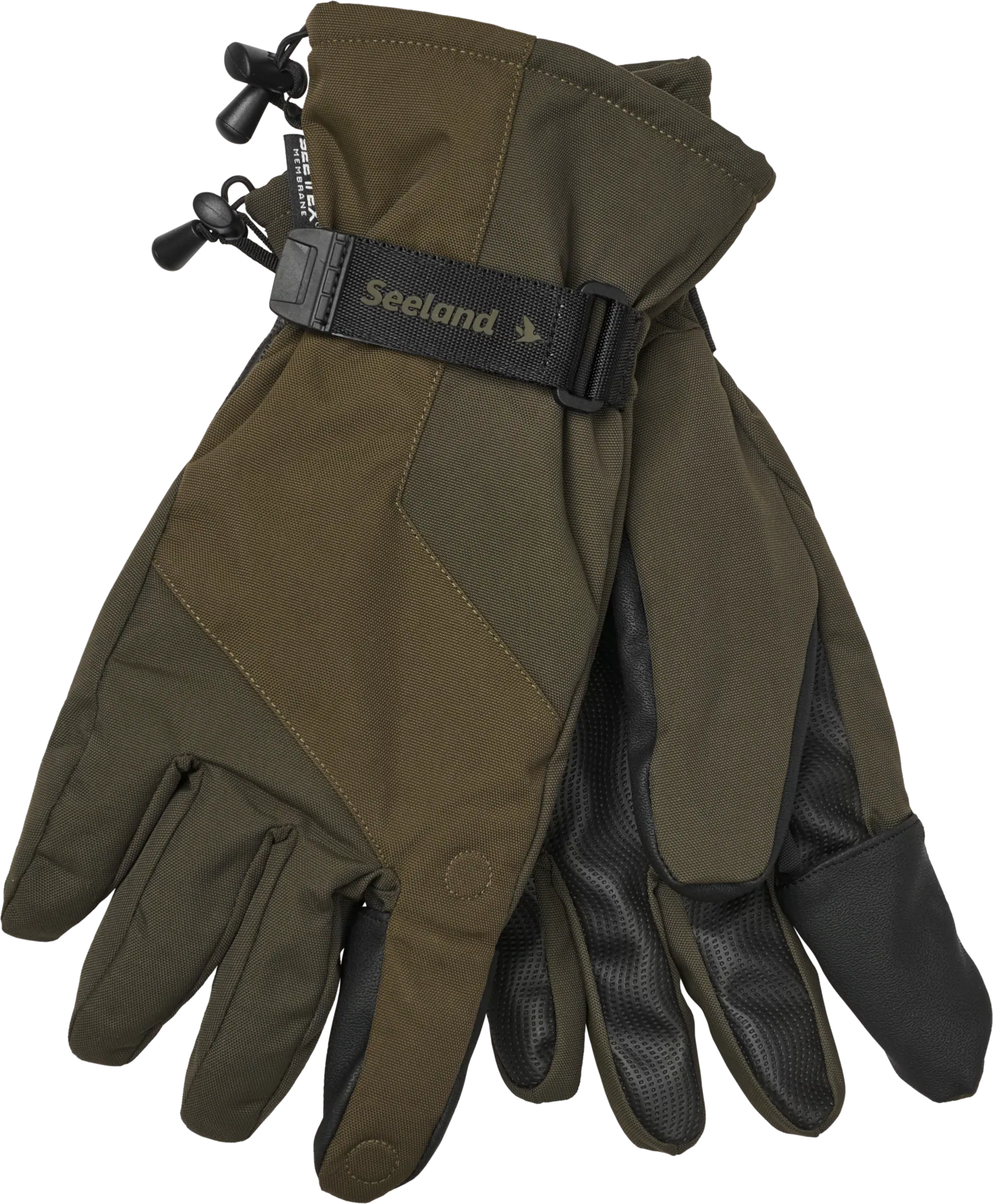 Seeland Trigger Fold-Back Gloves - Pine Green