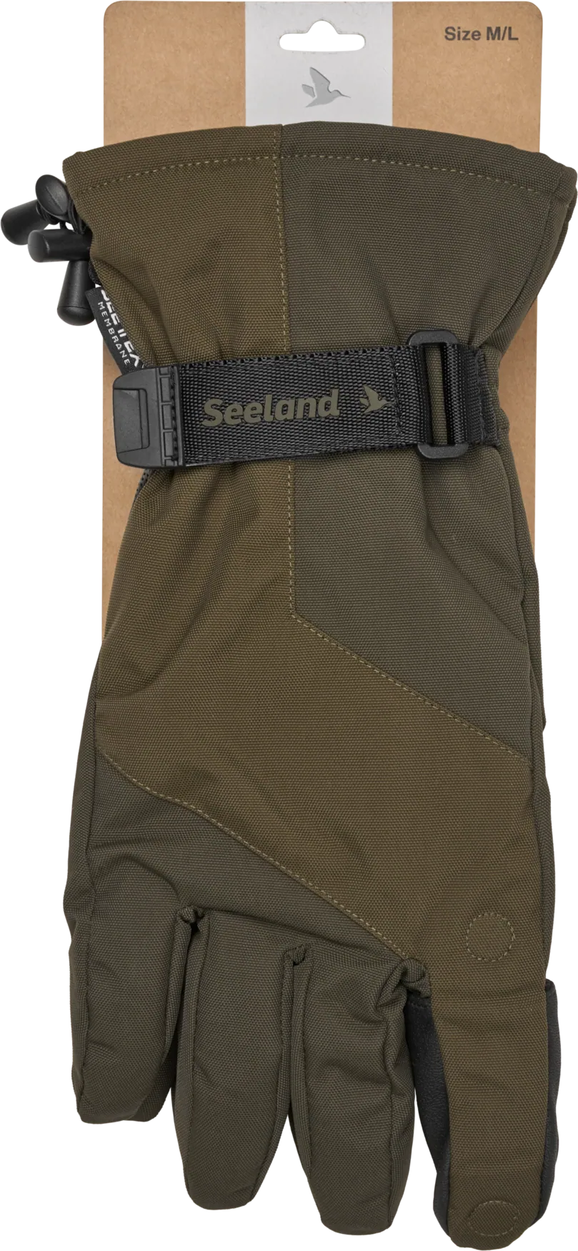 Seeland Trigger Fold-Back Gloves - Pine Green