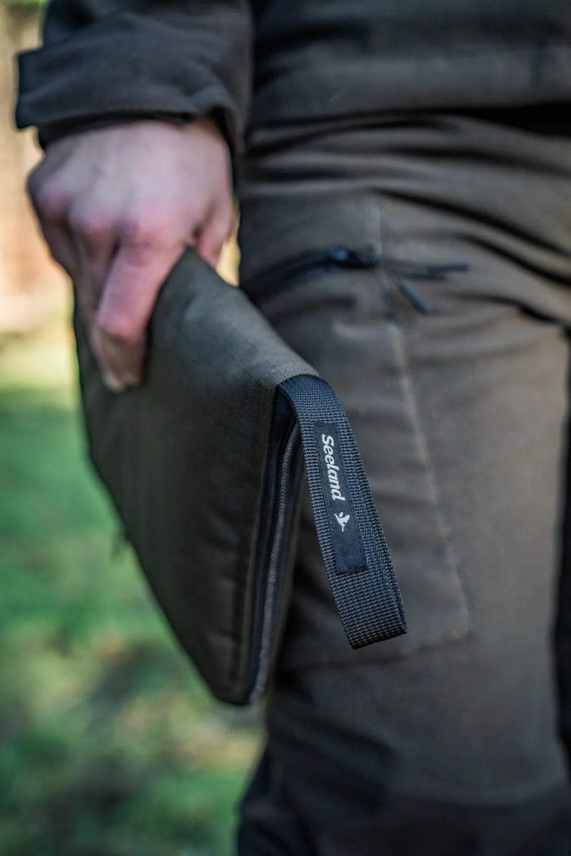 Seeland Celsius Heat Seat Pad - Pine Green (One Size)