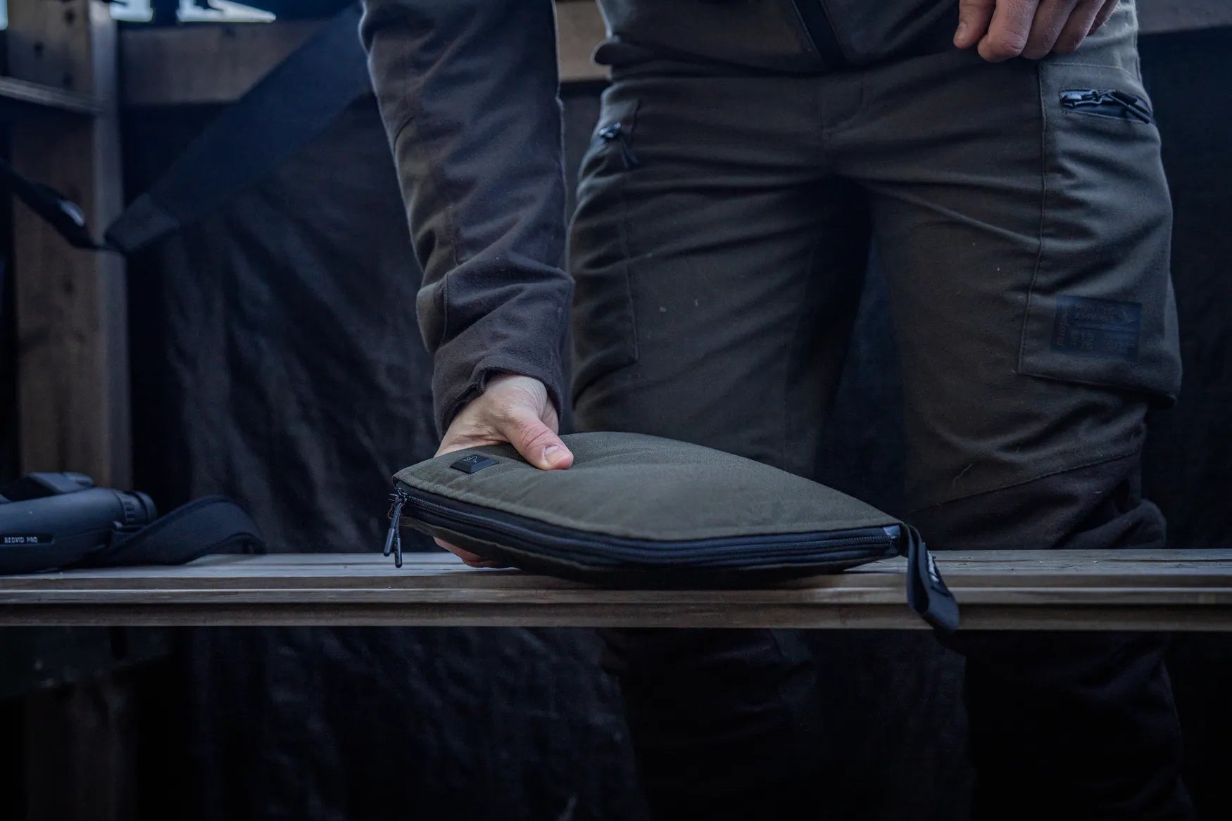 Seeland Celsius Heat Seat Pad - Pine Green (One Size)