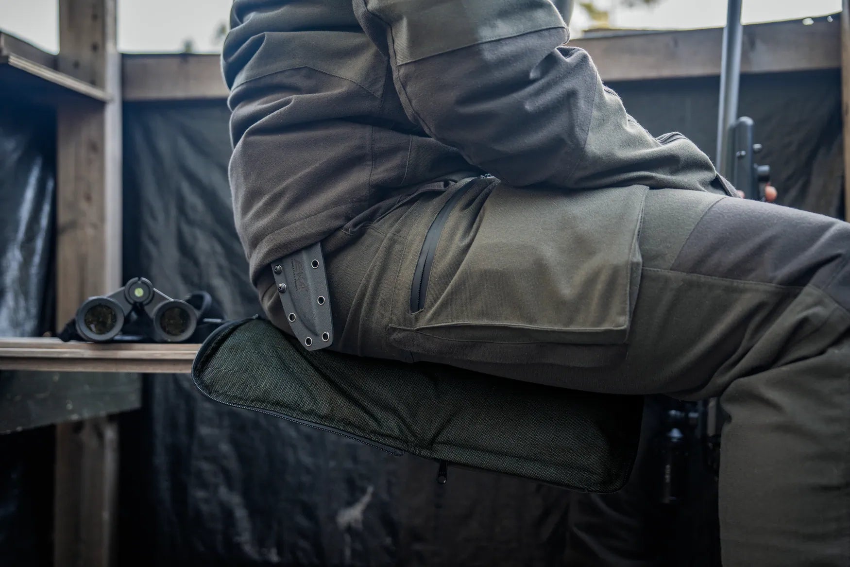 Seeland Celsius Heat Seat Pad - Pine Green (One Size)