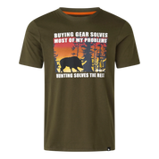 Seeland Highseat Sunset T-Shirt - Light Pine