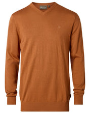Pinewood Värnamo Merino Sweater - Orange Clay