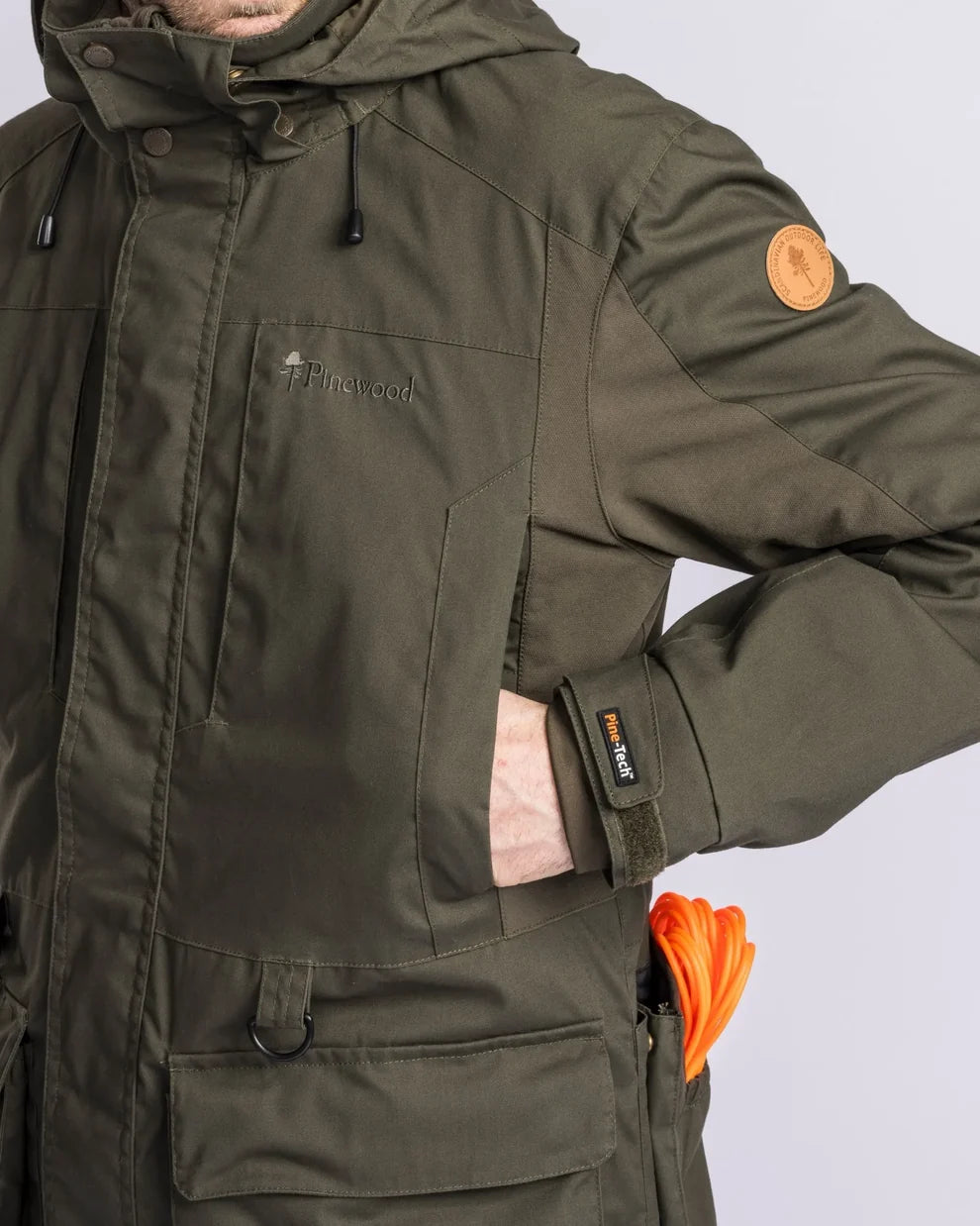 Pinewood Men's Dog Sports Trainer Extreme Jacket - Moss Green