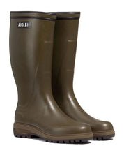 Aigle Parcours 3 Wellington Boots with Neomesh Lining - Vert Olive