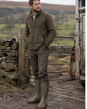 Aigle Parcours 3 Wellington Boots with Neomesh Lining - Vert Olive