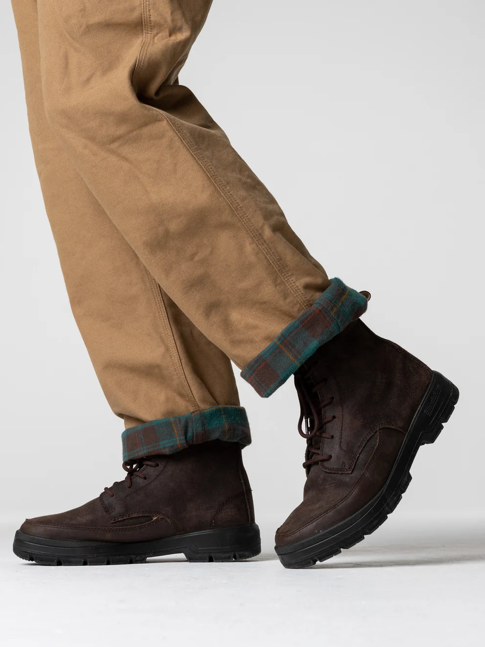 Blundstone X Finisterre Lace Up Boot - Dark Brown