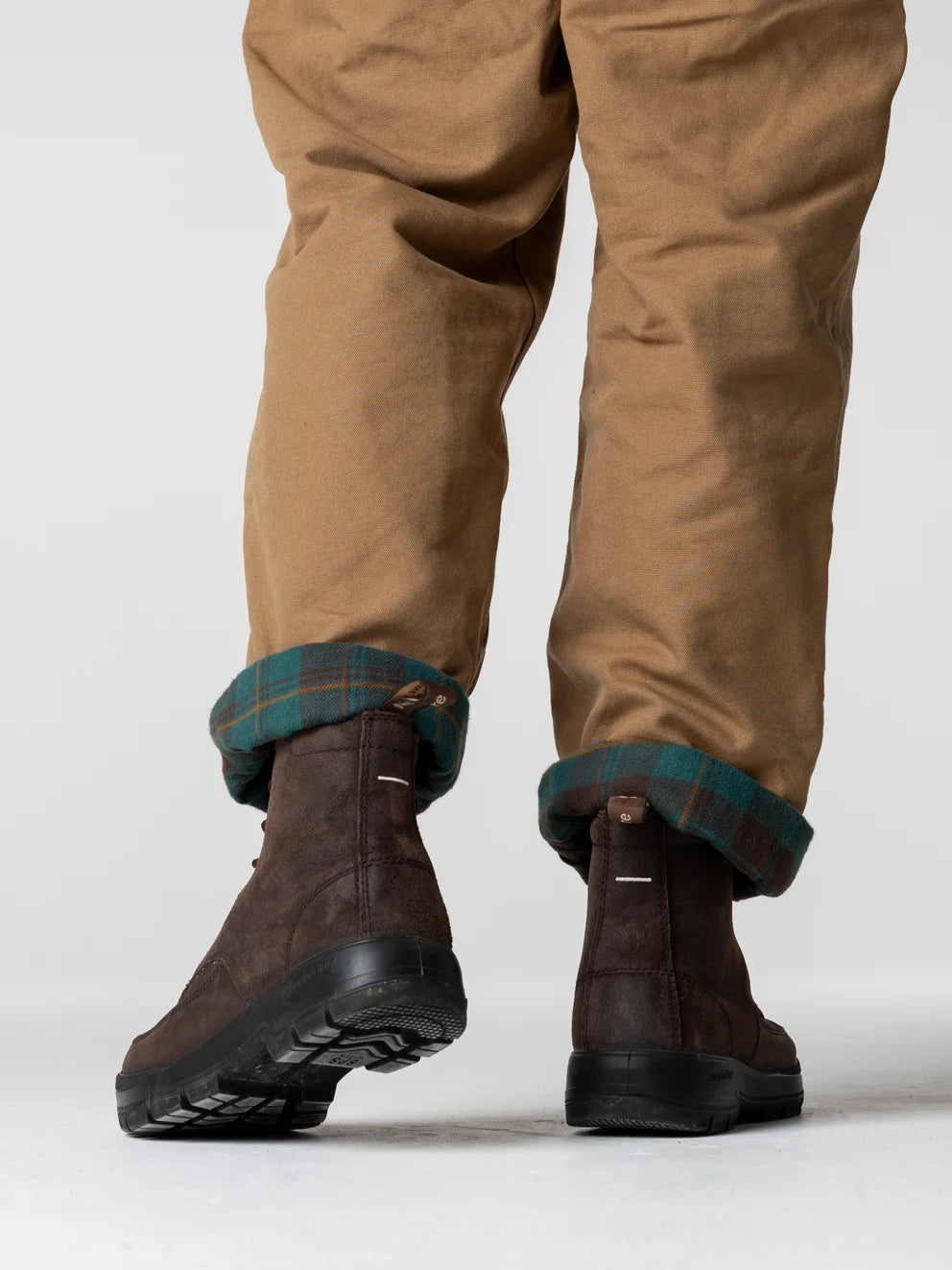 Blundstone X Finisterre Lace Up Boot - Dark Brown