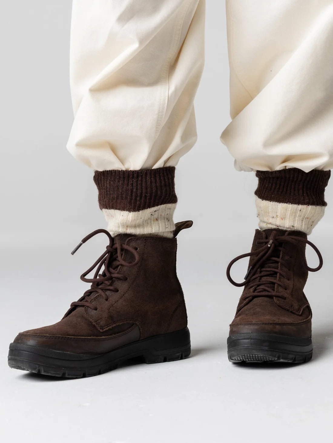 Blundstone X Finisterre Lace Up Boot - Dark Brown