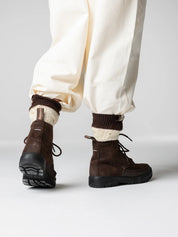 Blundstone X Finisterre Lace Up Boot - Dark Brown