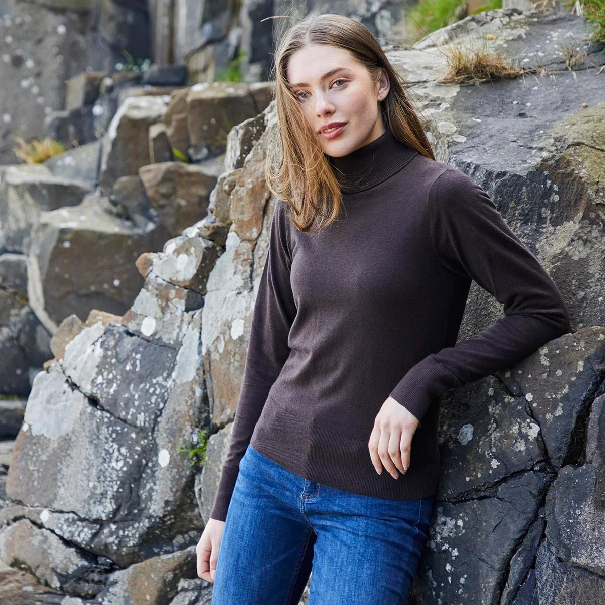 Ridgeline Ladies Melford Knit - Roll Neck