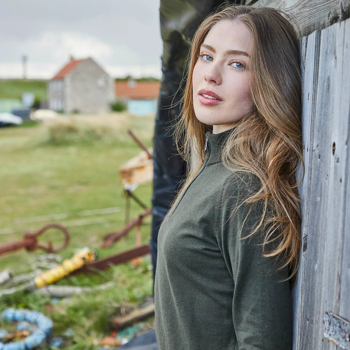 Ridgeline Ladies Melford Knit 1/4 Zip