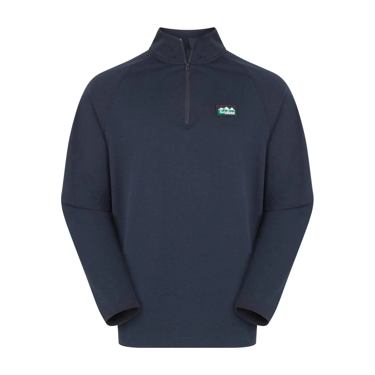 Ridgeline Baseline Pull-on Zip Top - Navy Marl