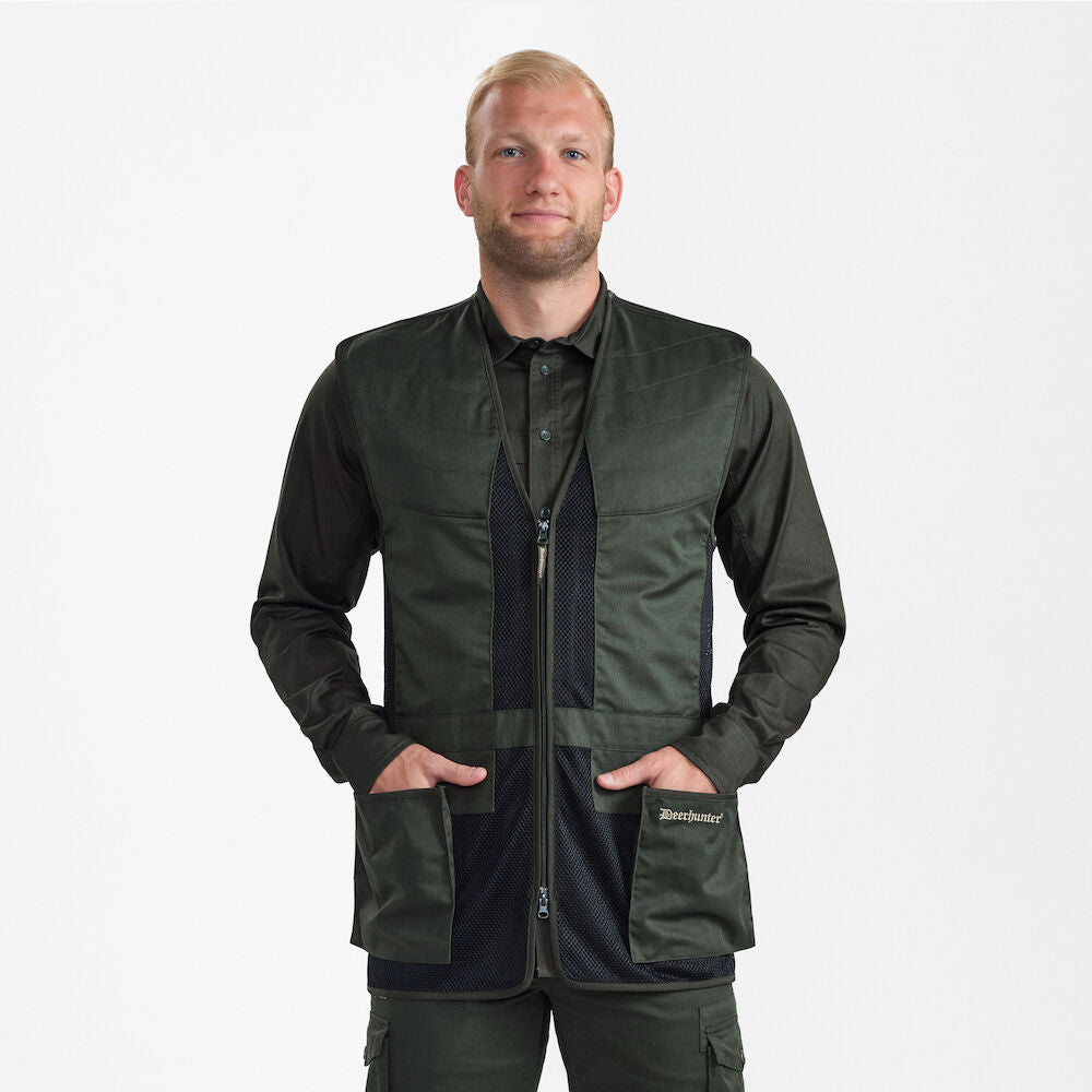 Deerhunter Atlas Mesh Shooting Waistcoat - Timber