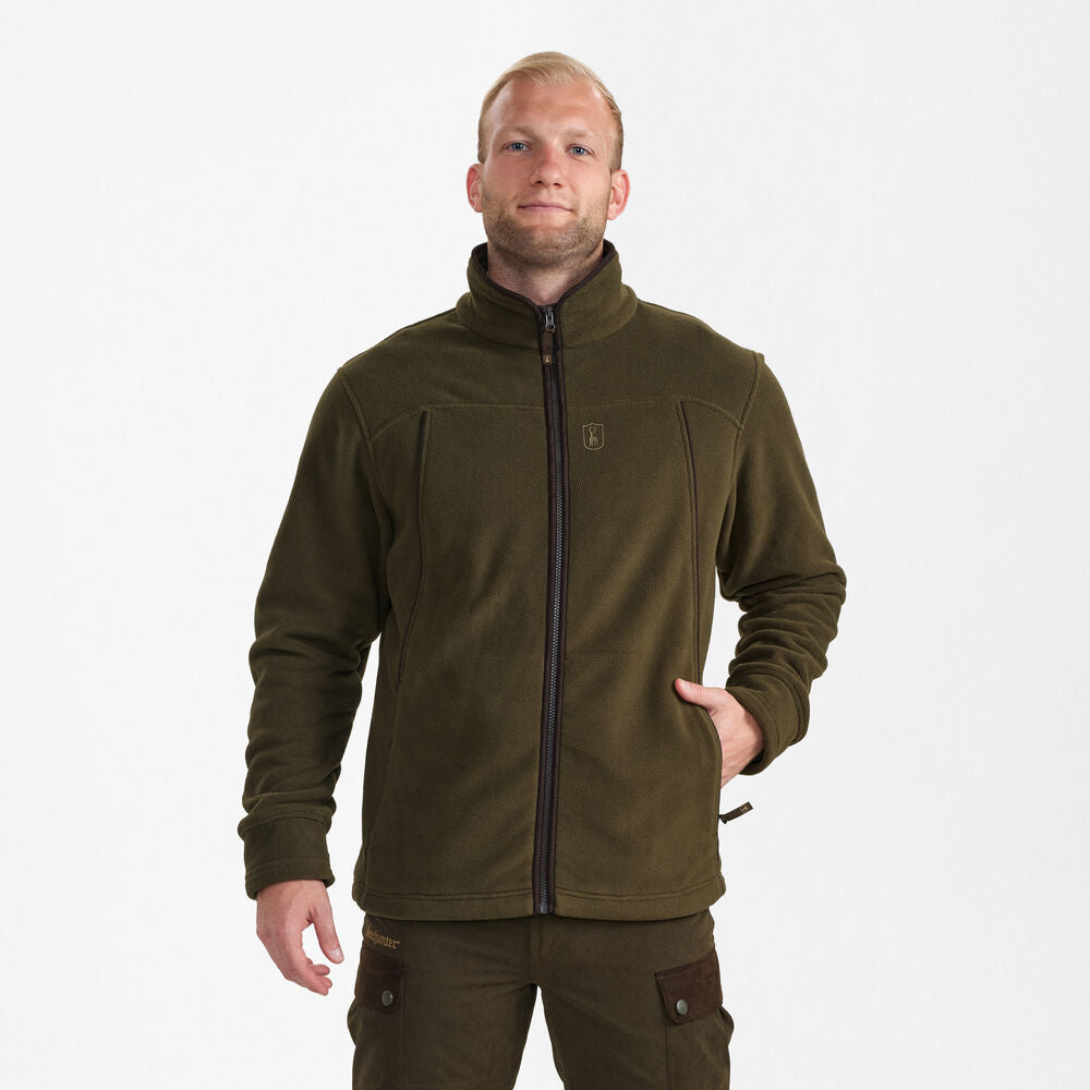 Deerhunter Eagle Fleece Jacket - Tarmac Green