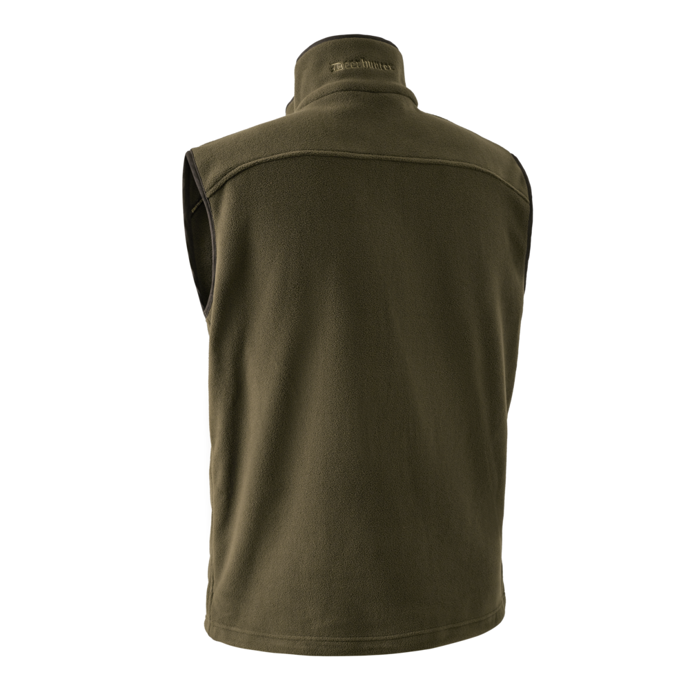 Deerhunter Eagle Fleece Waistcoat - Tarmac Green