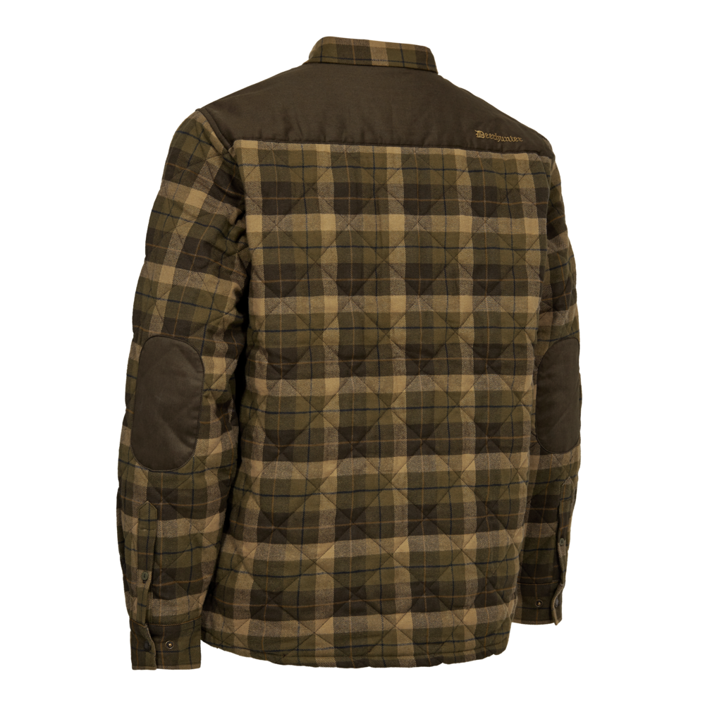 Deerhunter Elbert Padded Shirt - Brown Check