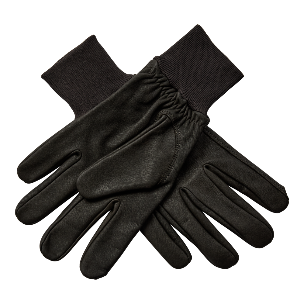 Deerhunter Leather Gloves - Wood