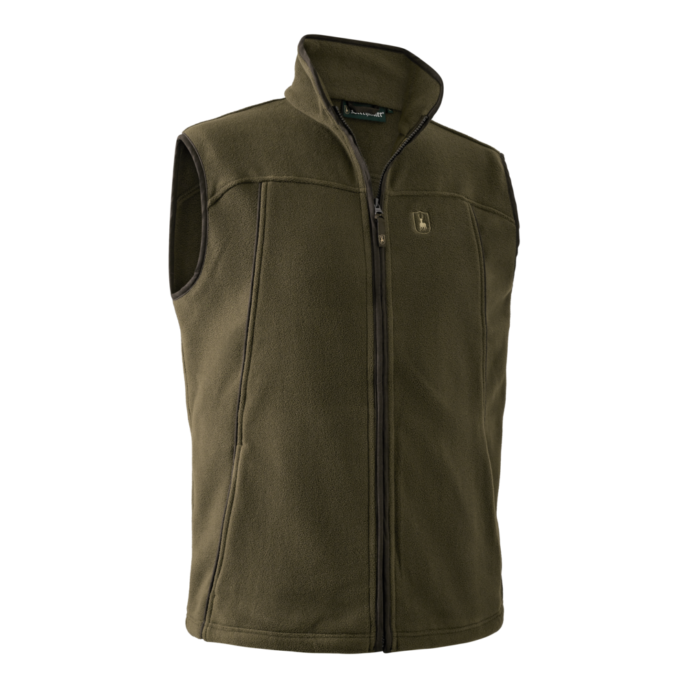 Deerhunter Eagle Fleece Waistcoat - Tarmac Green
